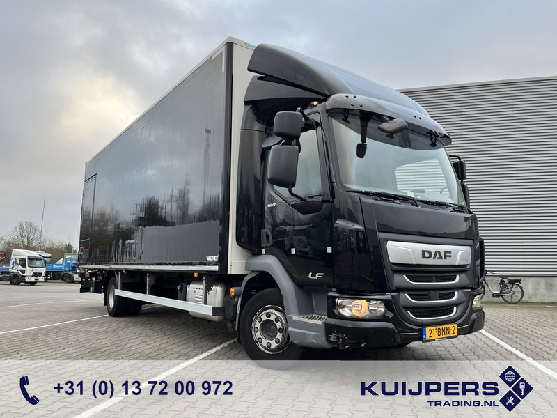 DAF LF 180 FA Euro 6 / 12 Ton / 317 dkm / Box / Loadlift / APK TUV 07-25 - Грузовик с закрытым кузовом: фото 1 DAF LF 180 FA Euro 6 / 12 Ton / 317 dkm / Box / Loadlift / APK TUV 07-25 - Грузовик с закрытым кузовом: фото 1