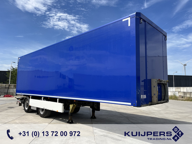 Полуприцеп-фургон Tracon TB1218 / City / LZV B-Double / Box 10 mtr / Laadklep / APK TUV 09-25: фото 1 Полуприцеп-фургон Tracon TB1218 / City / LZV B-Double / Box 10 mtr / Laadklep / APK TUV 09-25: фото 1