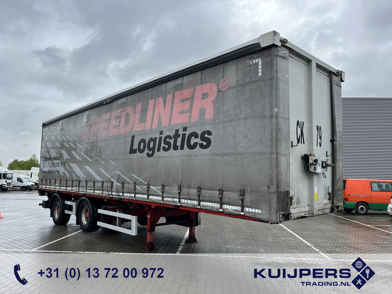 Тентованный полуприцеп Tracon TO 1620 / Curtainside / Loadlift / 2x Steering Axle / Lift axle / NL Trailer: фото 1 Тентованный полуприцеп Tracon TO 1620 / Curtainside / Loadlift / 2x Steering Axle / Lift axle / NL Trailer: фото 1