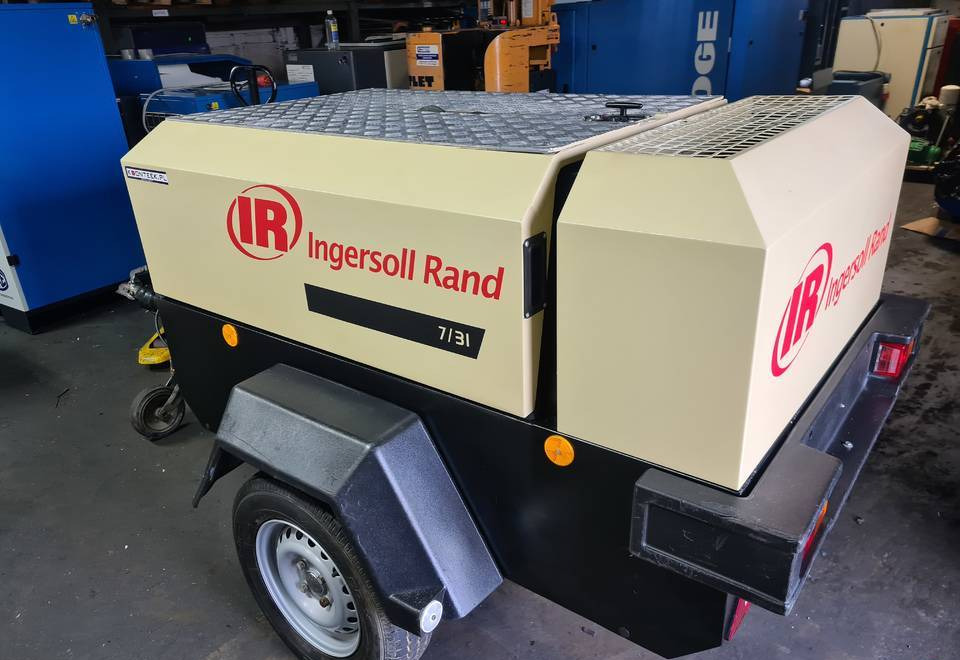 Kompresor INGERSOLL RAND 7/31, 3,10 m3 - Воздушный компрессор: фото 1
