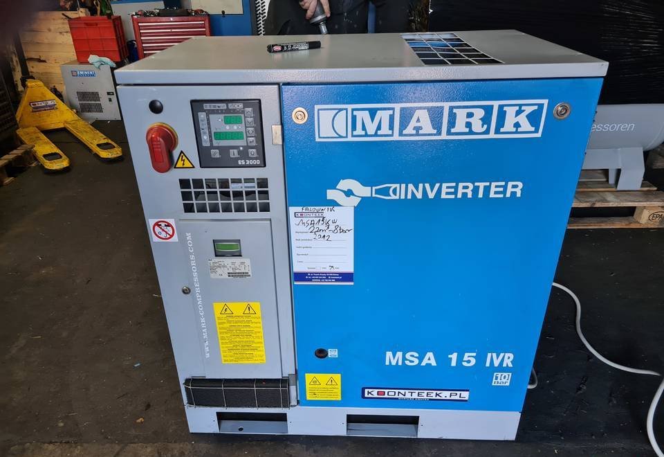 Kompresor śrubowy MARK MSA IVR 15, 15 kw - Воздушный компрессор: фото 1 Kompresor śrubowy MARK MSA IVR 15, 15 kw - Воздушный компрессор: фото 1