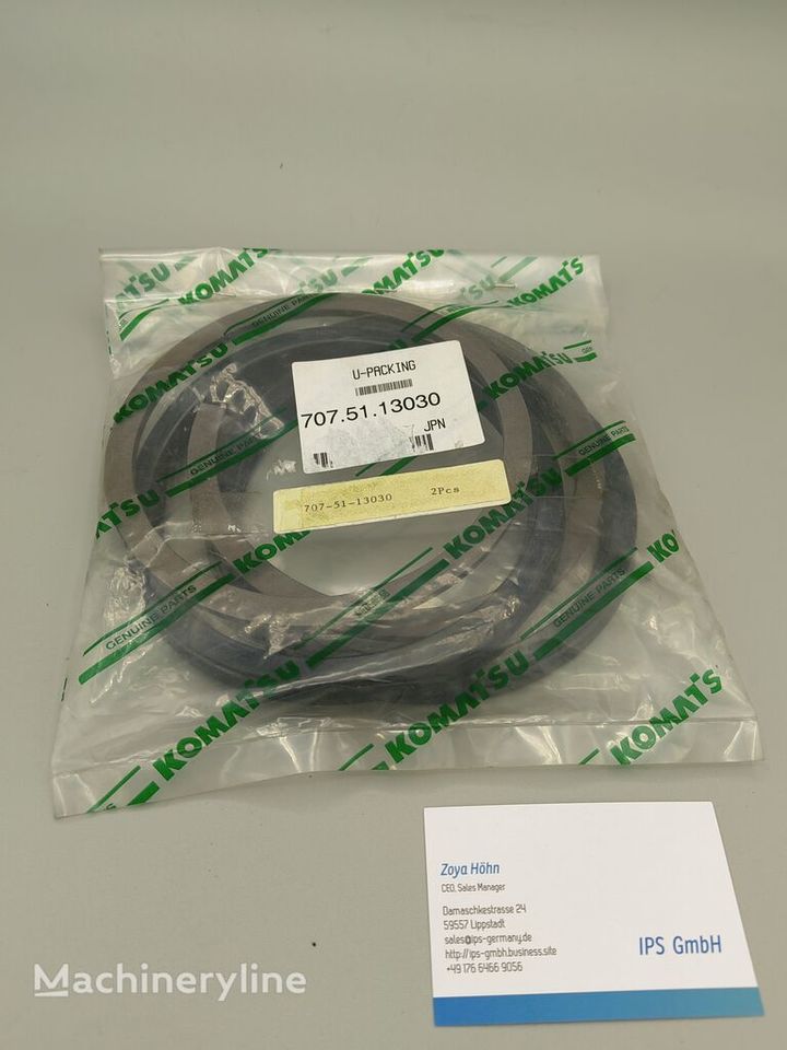 New KOMATSU Packling Rod (707-51-13030) - Гидравлический цилиндр для Экскаваторов: фото 1 New KOMATSU Packling Rod (707-51-13030) - Гидравлический цилиндр для Экскаваторов: фото 1