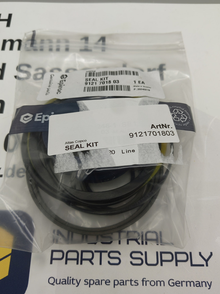 EPIROC 9121701803 Seal Kit - Запчасти для Строительной техники: фото 1 EPIROC 9121701803 Seal Kit - Запчасти для Строительной техники: фото 1