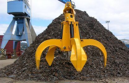 AME Hydraulic Orange Peel Grab 360° Rotating, Suitable for 18-28 Ton - Грейфер для Экскаваторов: фото 1