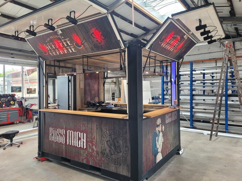 Premium Container Mobile Bar Event Food Truck Kn - Сменный кузов/ Контейнер: фото 1 Premium Container Mobile Bar Event Food Truck Kn - Сменный кузов/ Контейнер: фото 1