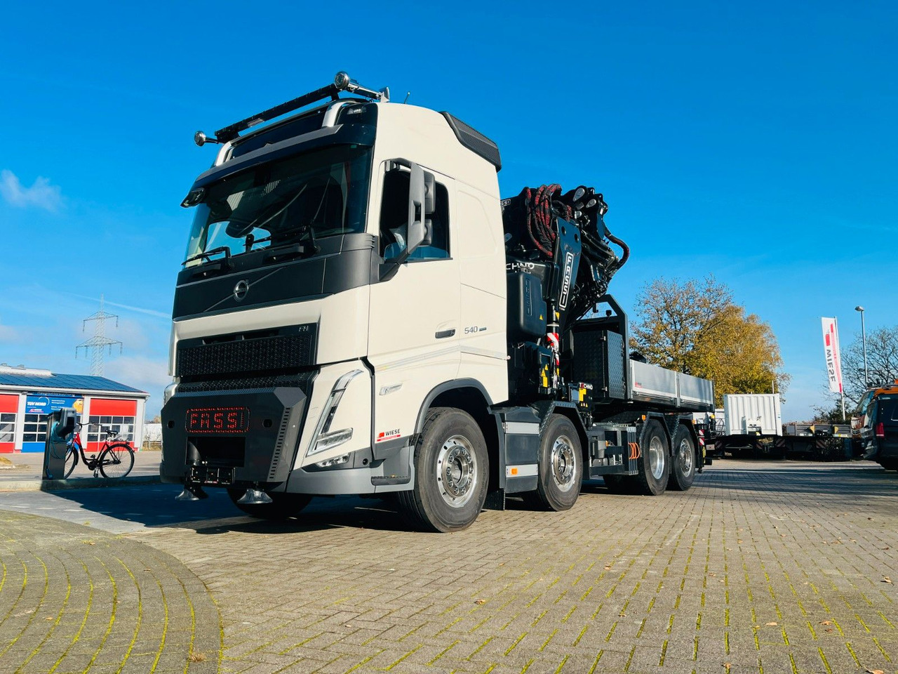Volvo FH 540 Kran mit F1450 HXP Fly Jib + Winde - Тягач: фото 5 Volvo FH 540 Kran mit F1450 HXP Fly Jib + Winde - Тягач: фото 5