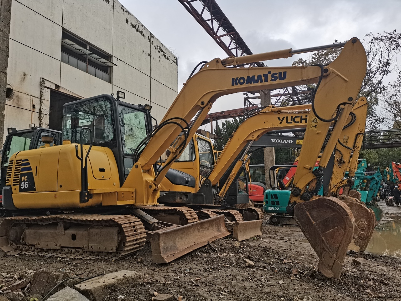 KOMATSU PC56-7-Mini excavator - Мини-экскаватор: фото 2 KOMATSU PC56-7-Mini excavator - Мини-экскаватор: фото 2