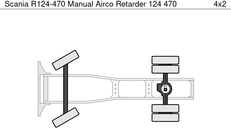 Тягач Scania R124-470 Manual Airco Retarder 124 470: фото 13