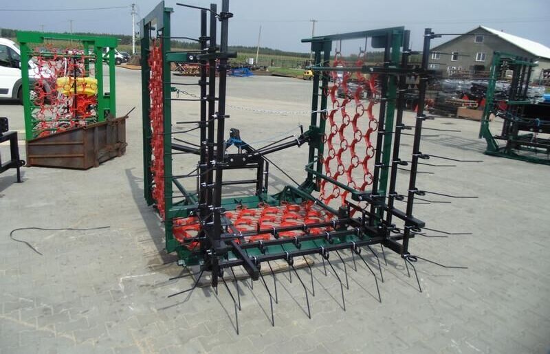 Metal-Technik Włoko-chwastownik 6m - Луговая борона: фото 1 Metal-Technik Włoko-chwastownik 6m - Луговая борона: фото 1