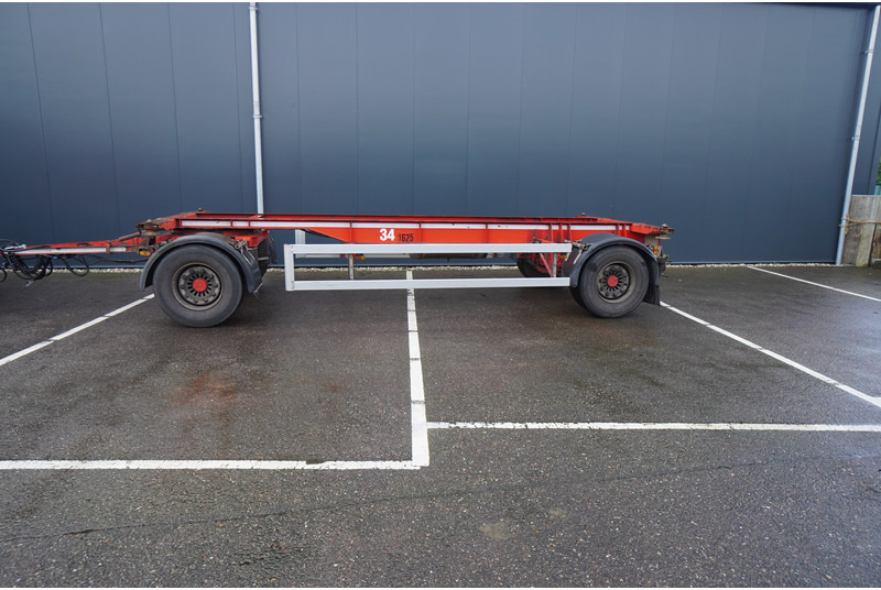 GS Meppel 2 AXLE 20FT CONTAINER TRANSPORT TRAILER - Прицеп-контейнеровоз/ Сменный кузов: фото 1 GS Meppel 2 AXLE 20FT CONTAINER TRANSPORT TRAILER - Прицеп-контейнеровоз/ Сменный кузов: фото 1