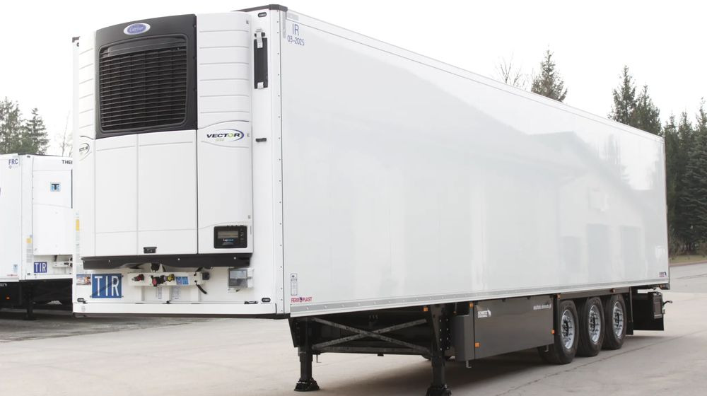 Schmitz Cargobull V7 FP 60 CARRIER VECTOR 1550 / 3000 MTH / ŚCIANA 7 CM / JAK NOWA / - Полуприцеп-рефрижератор: фото 1 Schmitz Cargobull V7 FP 60 CARRIER VECTOR 1550 / 3000 MTH / ŚCIANA 7 CM / JAK NOWA / - Полуприцеп-рефрижератор: фото 1