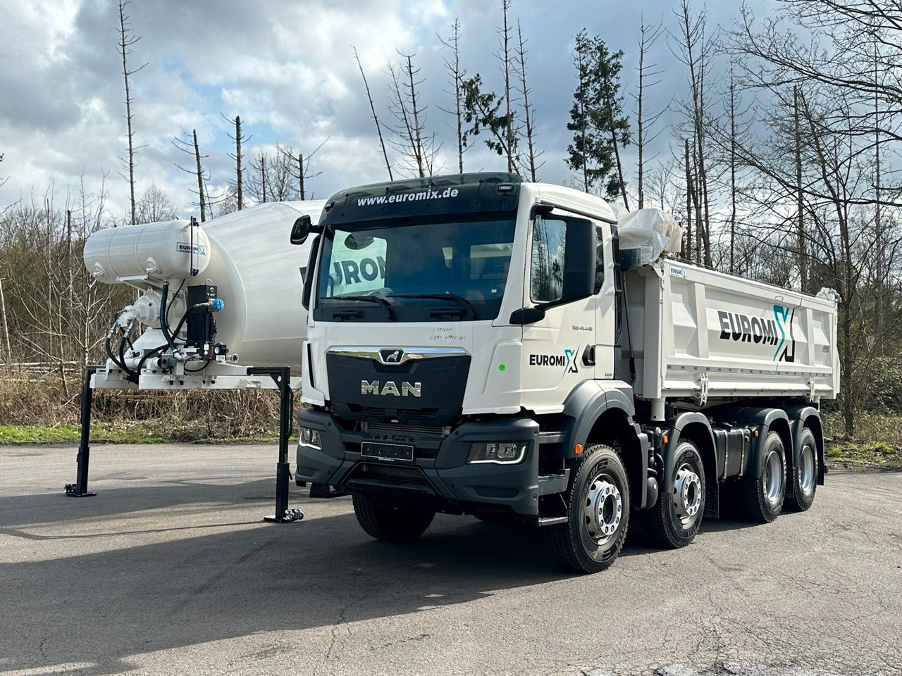 MAN TGS 41.440 8x4 WECHSELSYSTEM KIPPER+MISCHER - Автобетоносмеситель: фото 2 MAN TGS 41.440 8x4 WECHSELSYSTEM KIPPER+MISCHER - Автобетоносмеситель: фото 2
