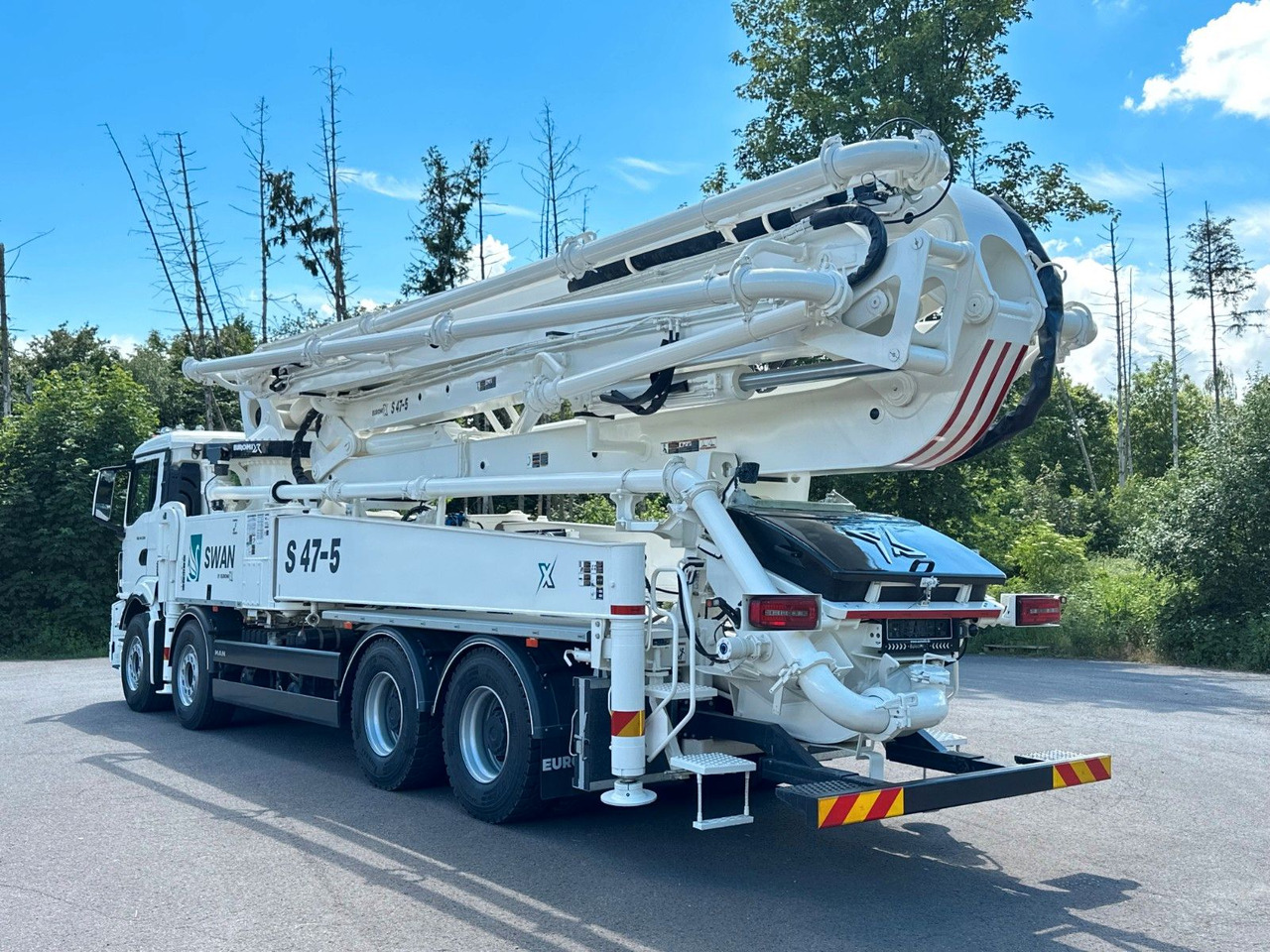 MAN TGS 41.520 8x4 SWAN TSP 47-5 160RZ ( 47m ) - Автобетоносмеситель: фото 4 MAN TGS 41.520 8x4 SWAN TSP 47-5 160RZ ( 47m ) - Автобетоносмеситель: фото 4