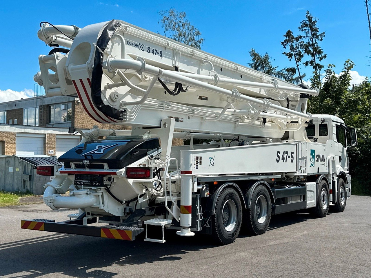 MAN TGS 41.520 8x4 SWAN TSP 47-5 160RZ ( 47m ) - Автобетоносмеситель: фото 5 MAN TGS 41.520 8x4 SWAN TSP 47-5 160RZ ( 47m ) - Автобетоносмеситель: фото 5