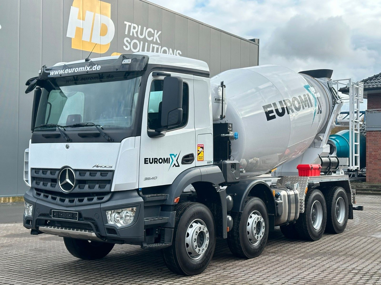 Mercedes-Benz Arocs 5 3540 8x4 EURO 6e EuromixMTP EM 9 L - Автобетоносмеситель: фото 2 Mercedes-Benz Arocs 5 3540 8x4 EURO 6e EuromixMTP EM 9 L - Автобетоносмеситель: фото 2