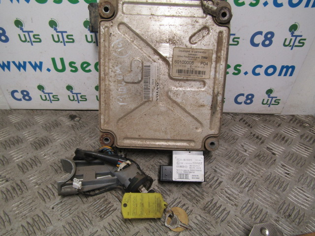 RENAULT MIDLUM DXI ENGINE ECU KIT 180 DXI P/NO 60100008 PO4 COMPLETE KIT INCLUDING IMOBILISER AND KEY - Блок управления для Грузовиков: фото 1