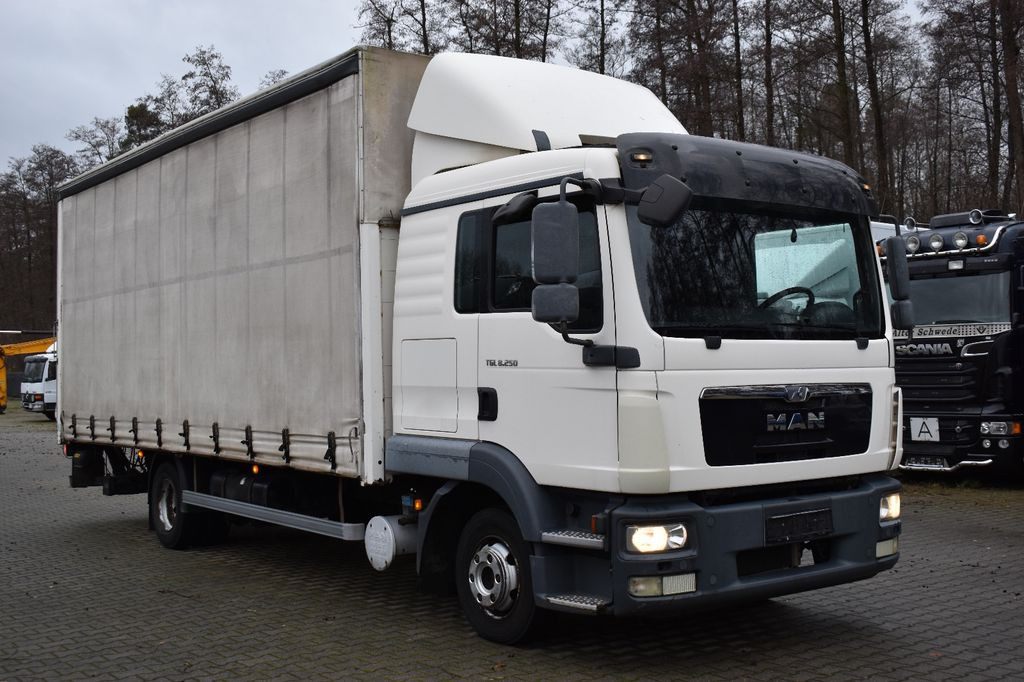 MAN TGL 8.250 LX/Edscha/Schiebeplane,LBW,Klima,E5 - Тентованный грузовик: фото 1 MAN TGL 8.250 LX/Edscha/Schiebeplane,LBW,Klima,E5 - Тентованный грузовик: фото 1