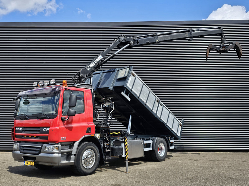 DAF CF 75.250 / HIAB CRANE + TIPPER - Самосвал, Автоманипулятор: фото 1 DAF CF 75.250 / HIAB CRANE + TIPPER - Самосвал, Автоманипулятор: фото 1