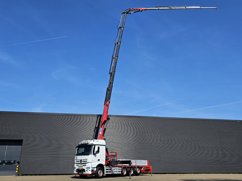 Mercedes-Benz AROCS 2553 / 8X4-4 / HMF 50TM CRANE / KRAN + JIB - Грузовик бортовой/ Платформа, Автоманипулятор: фото 3 Mercedes-Benz AROCS 2553 / 8X4-4 / HMF 50TM CRANE / KRAN + JIB - Грузовик бортовой/ Платформа, Автоманипулятор: фото 3