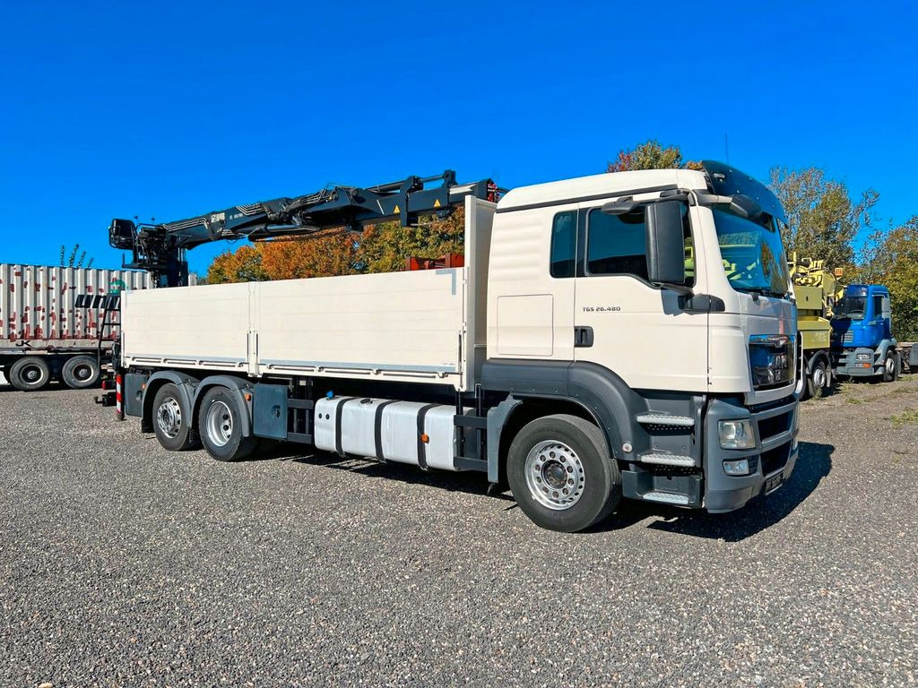 MAN 26.480 6X2 Baustoff mit Kran HIAB Top Zustand  в лизинг MAN 26.480 6X2 Baustoff mit Kran HIAB Top Zustand: фото 10