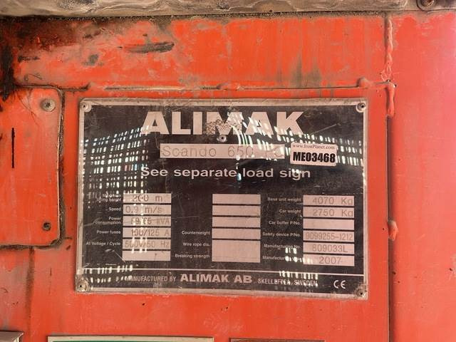 Alimak Scando 650 FC в лизинг Alimak Scando 650 FC: фото 7
