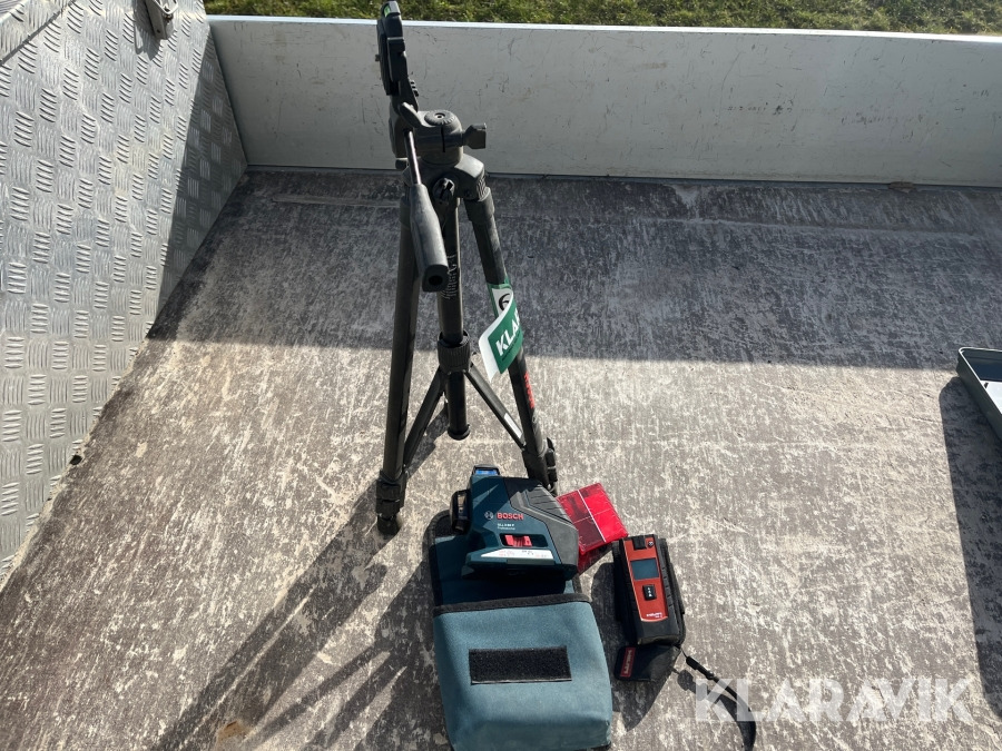Nivelerings og afstand måler Bosch & Hilti GLL3-80P og PD 4 - Строительное оборудование: фото 1