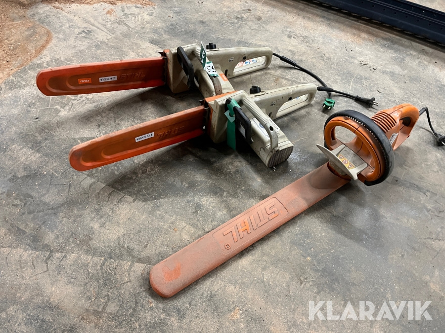 Строительное оборудование Save/hækklipper Stihl MSE220C/HSE51 3 styk: фото 1