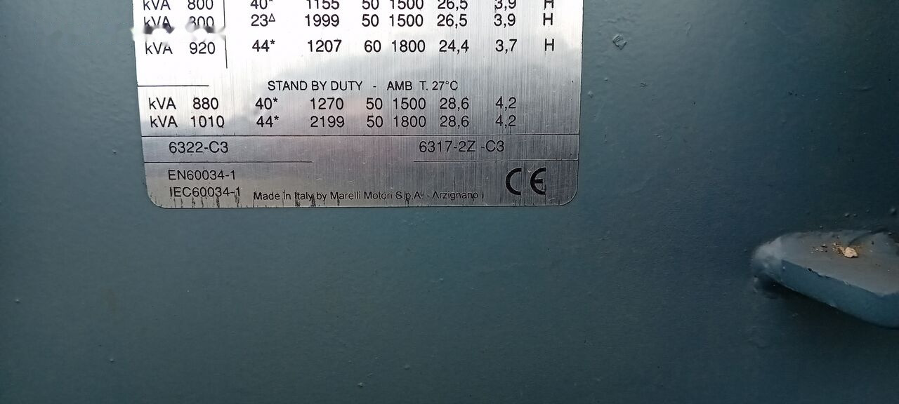Cummins Agregat Prądotwórczy generator 1000 kw 1200 kw 1500 1650 Kva Fab в лизинг Cummins Agregat Prądotwórczy generator 1000 kw 1200 kw 1500 1650 Kva Fab: фото 22