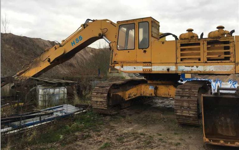 Demag H55 – Excavator with long stick / Kettenbagger mit langem Stiel - Гусеничный экскаватор: фото 1 Demag H55 – Excavator with long stick / Kettenbagger mit langem Stiel - Гусеничный экскаватор: фото 1