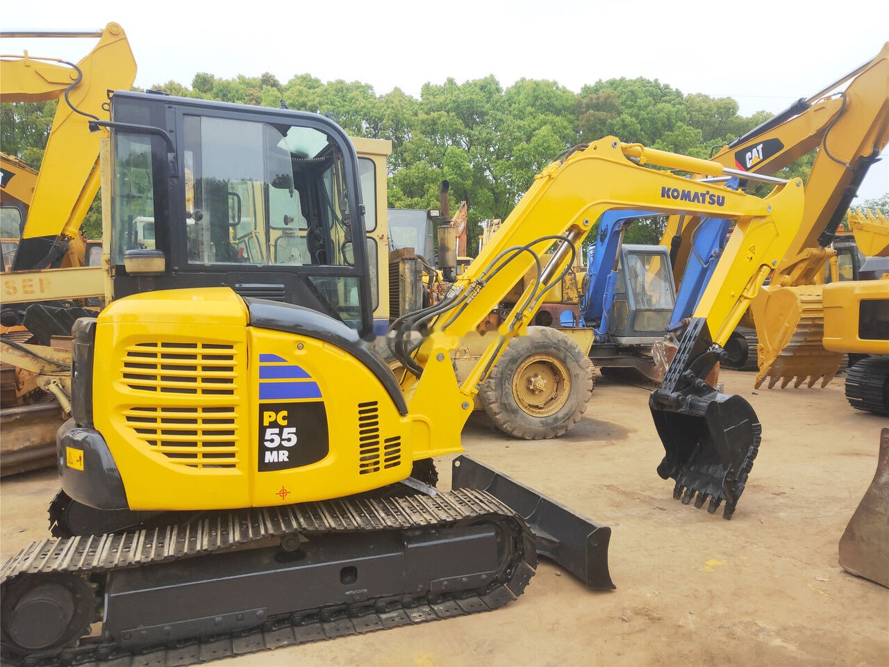 Komatsu PC55MR - Мини-экскаватор: фото 1