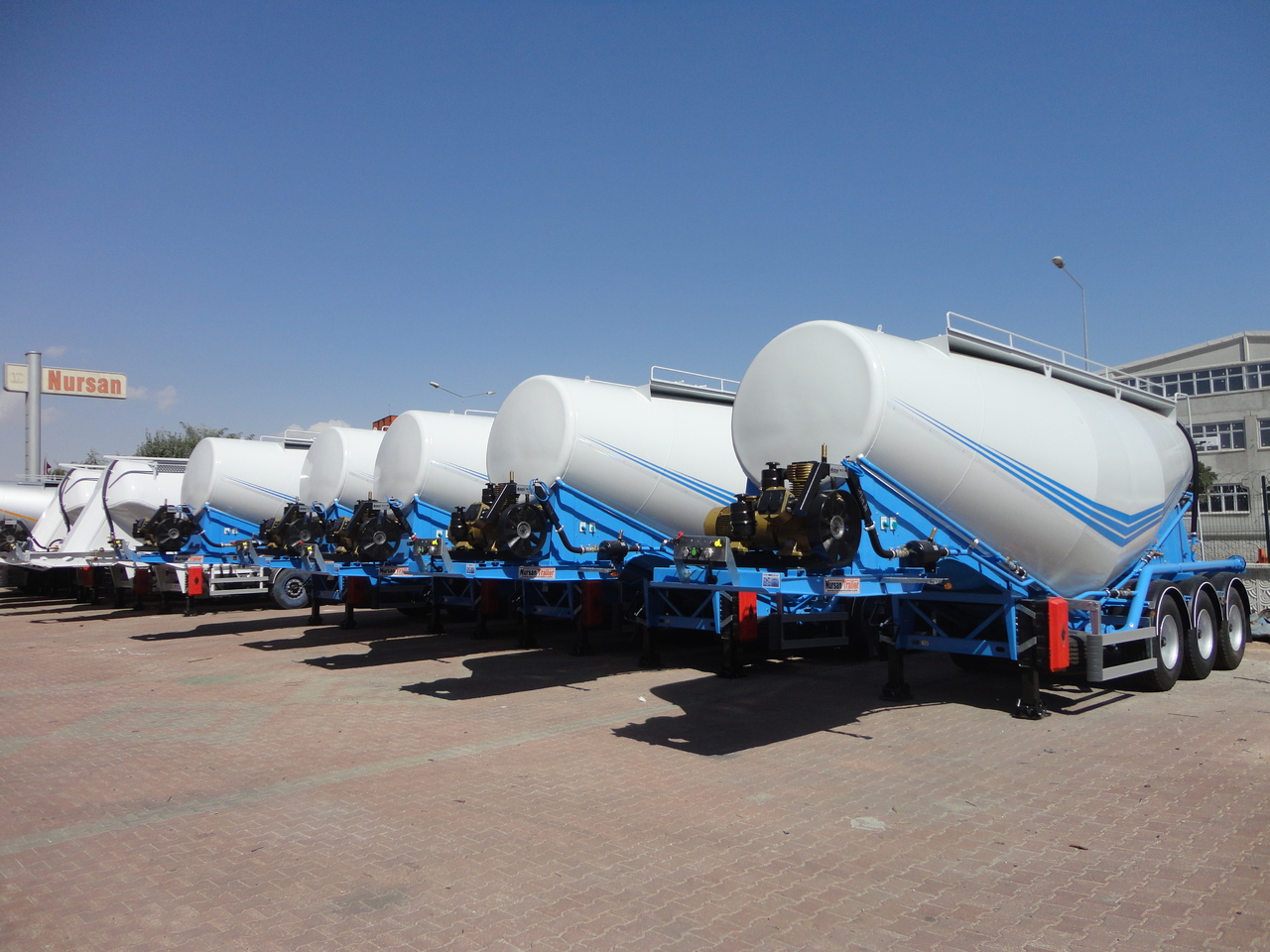 NURSAN Cement Bulker - Полуприцеп-цистерна: фото 4 NURSAN Cement Bulker - Полуприцеп-цистерна: фото 4