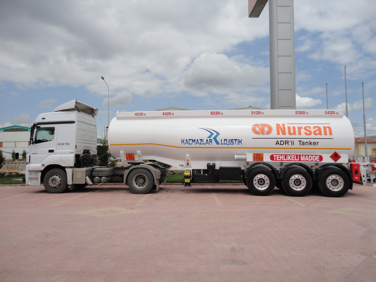 NURSAN Steel Tanker - Полуприцеп-цистерна: фото 1 NURSAN Steel Tanker - Полуприцеп-цистерна: фото 1