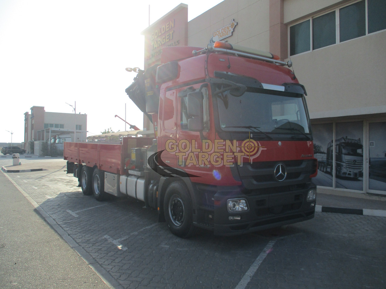 MERCEDES-BENZ 2546 6x4 PALFINGER PK53002 Crane - Автоманипулятор: фото 1
