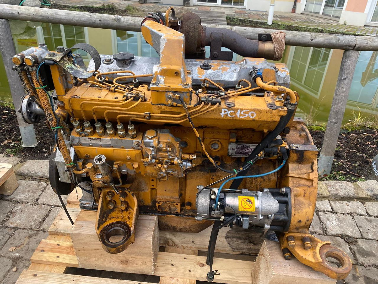 Komatsu S6D95L-1 aus PC 150 - Двигатель для Строительной техники: фото 1 Komatsu S6D95L-1 aus PC 150 - Двигатель для Строительной техники: фото 1