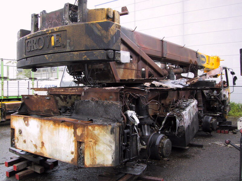 Grove GMK 2035 for parts - Вседорожный кран: фото 1