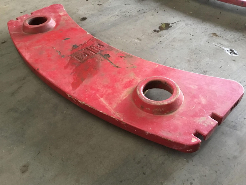 Grove GMK 3055 counterweight 1,0 Ton - Противовес для Строительной техники: фото 1