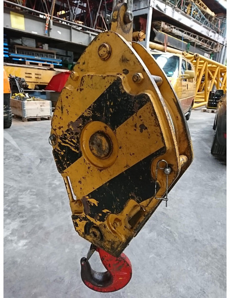 Faun Hookblock 16mm 1 sheave 12,5t - Запчасти для Кранов: фото 1