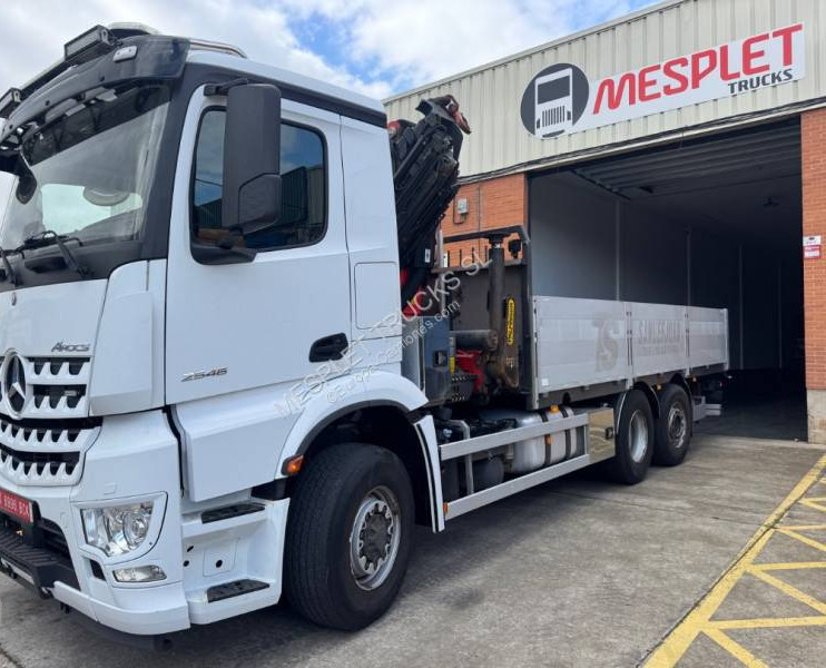 Mercedes Arocs 2545 LS - Грузовик бортовой/ Платформа: фото 1 Mercedes Arocs 2545 LS - Грузовик бортовой/ Платформа: фото 1