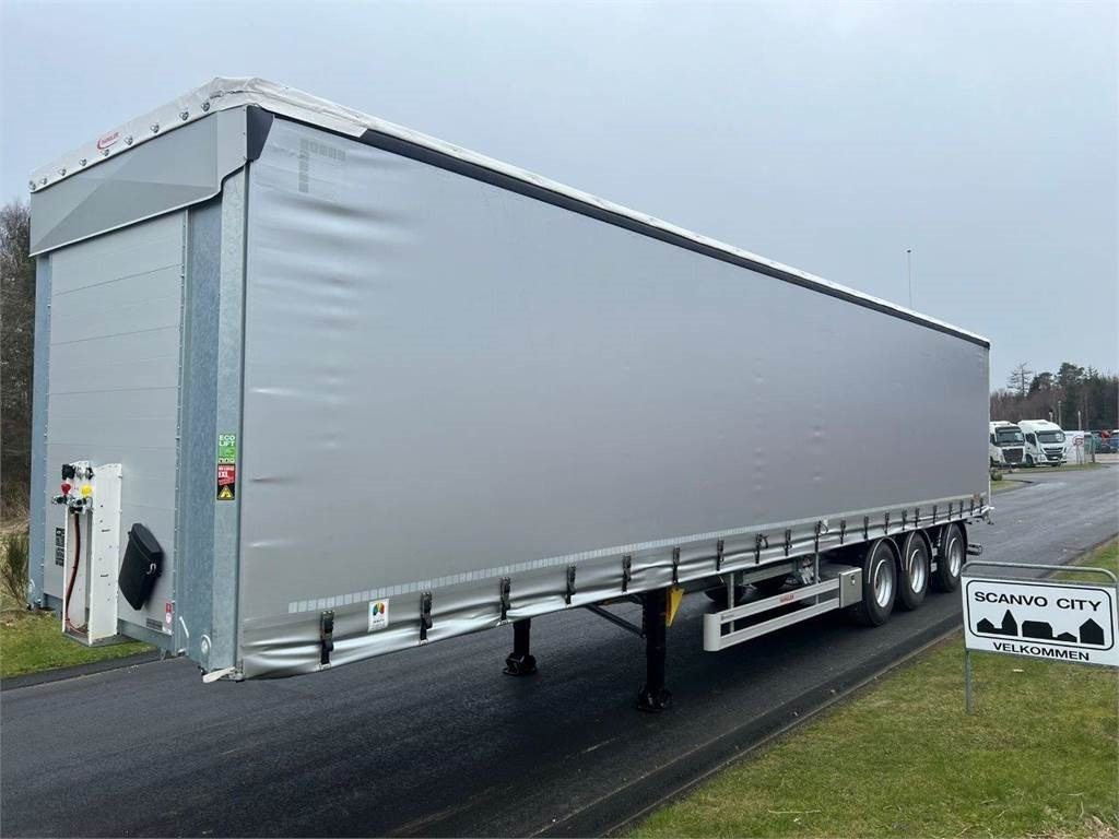 Hangler SDS-H 450 NORDIC - hævetag - hæve aksel - truck be - Тентованный полуприцеп: фото 1 Hangler SDS-H 450 NORDIC - hævetag - hæve aksel - truck be - Тентованный полуприцеп: фото 1