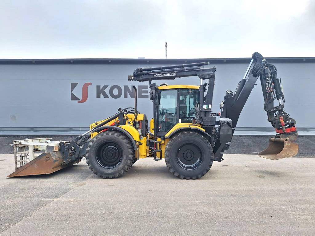 Экскаватор-погрузчик Huddig 1260B HUIPPUVARUSTEET: фото 1