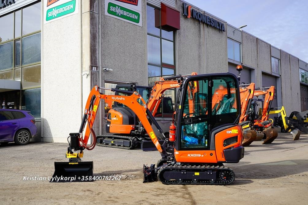 Kubota KX019-4 ENGCON EC02 BASIC - Мини-экскаватор: фото 1 Kubota KX019-4 ENGCON EC02 BASIC - Мини-экскаватор: фото 1