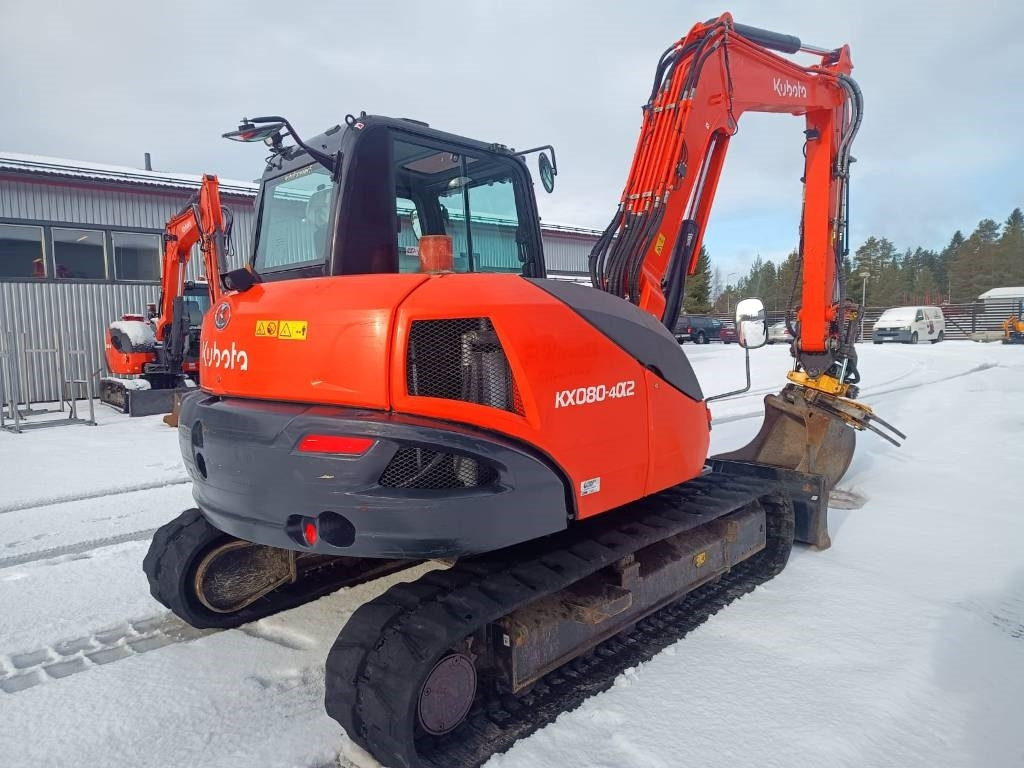 Kubota KX080-4a2 PYÖRITTÄJÄLLÄ - Мини-экскаватор: фото 5 Kubota KX080-4a2 PYÖRITTÄJÄLLÄ - Мини-экскаватор: фото 5