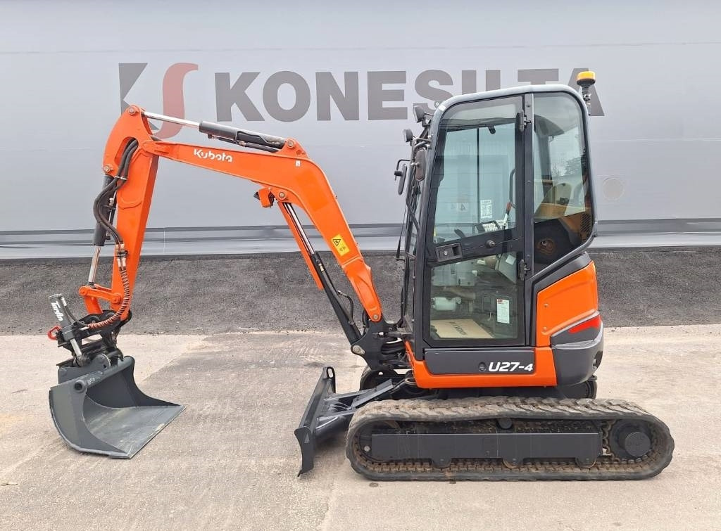 Kubota U27-4 KALLISTAJALLA, HUOLLETTU - Мини-экскаватор: фото 1 Kubota U27-4 KALLISTAJALLA, HUOLLETTU - Мини-экскаватор: фото 1