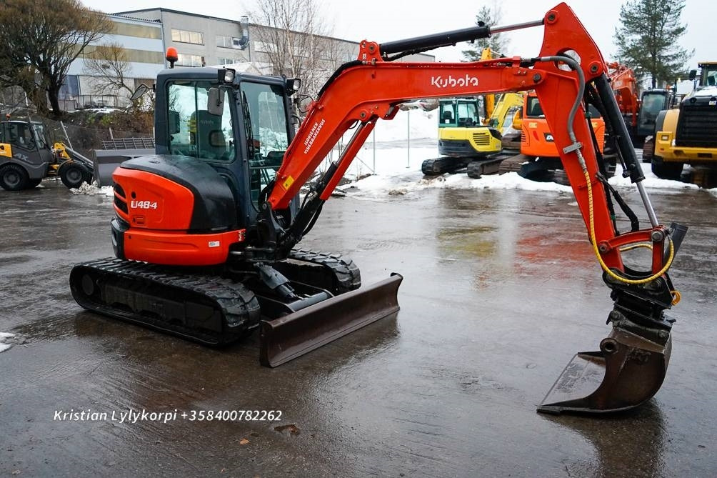 Kubota U48-4 kallistajalla  в лизинг Kubota U48-4 kallistajalla: фото 8