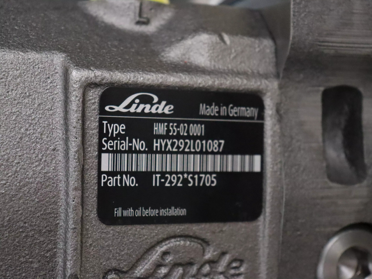 Linde HMF 55-02 - Гидравлический мотор для Погрузочно-разгрузочной техники: фото 3 Linde HMF 55-02 - Гидравлический мотор для Погрузочно-разгрузочной техники: фото 3