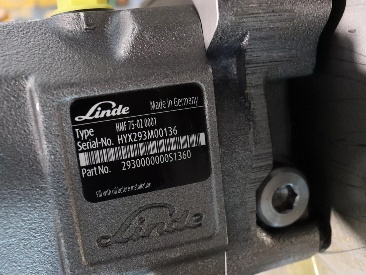 Linde HMF 75-02 - Гидравлический мотор для Погрузочно-разгрузочной техники: фото 4 Linde HMF 75-02 - Гидравлический мотор для Погрузочно-разгрузочной техники: фото 4