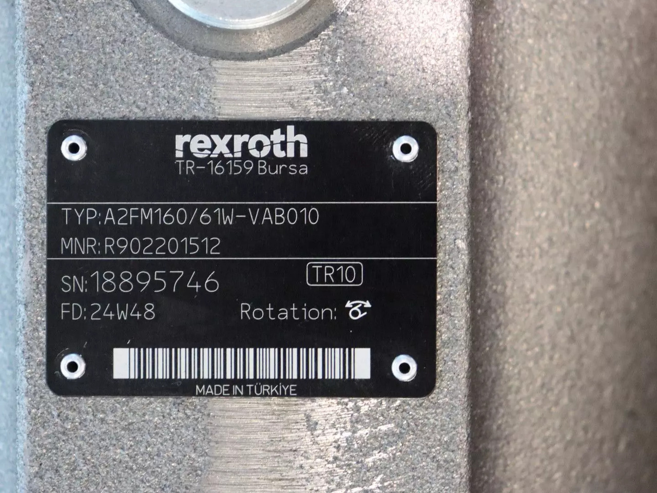 REXROTH A2FM160/61W-VAB010 - Гидравлический мотор для Погрузочно-разгрузочной техники: фото 3 REXROTH A2FM160/61W-VAB010 - Гидравлический мотор для Погрузочно-разгрузочной техники: фото 3