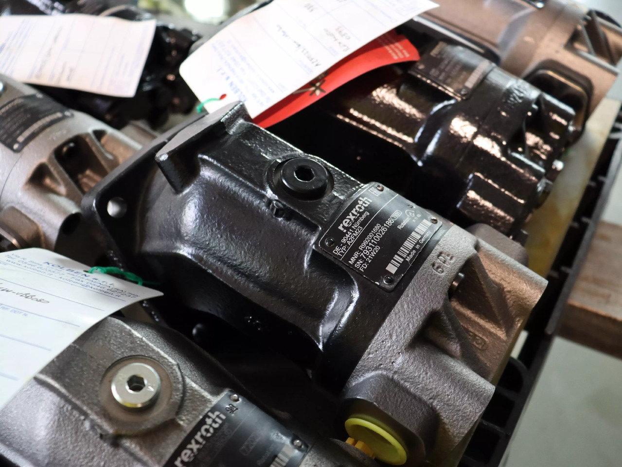 REXROTH A2FM23/61W-VAB030 - Гидравлический мотор для Погрузочно-разгрузочной техники: фото 1