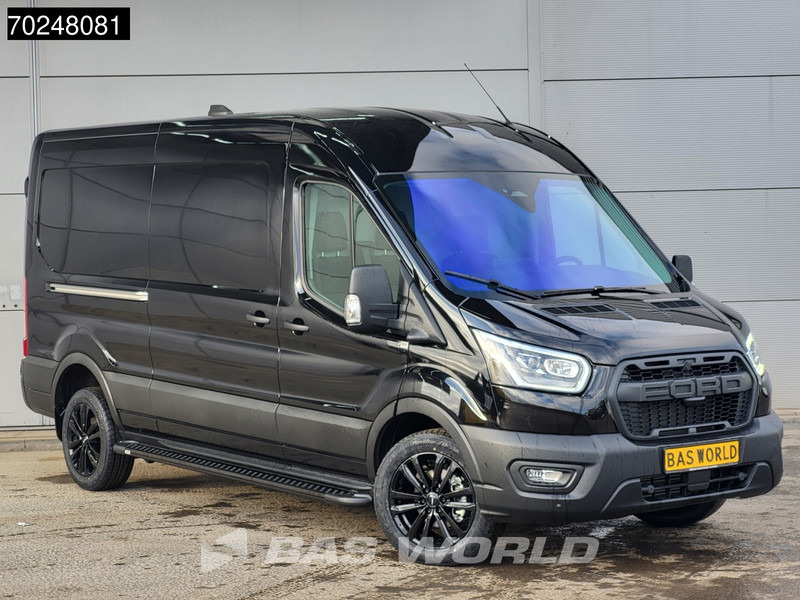 Ford Transit 165pk Automaat Black Edition 2025 model Dubbele schuifdeur L3H2 ACC 360camera Navi CarPlay Xenon Camera 11m3 Airco - Цельнометаллический фургон: фото 1