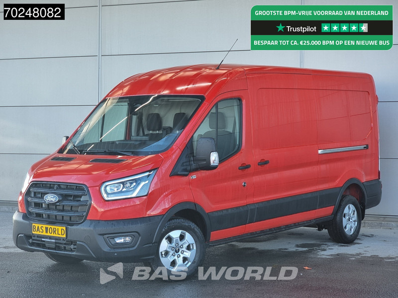 Ford Transit 165pk Automaat Limited Dubbele schuifdeur L3H2 ACC 360camera Navi CarPlay Xenon Camera 11m3 Airco - Цельнометаллический фургон: фото 1
